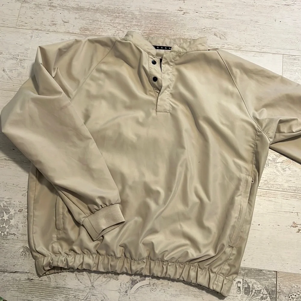 Foot Joy FJ Men’s Pullover Quarter Snap Jacket size M